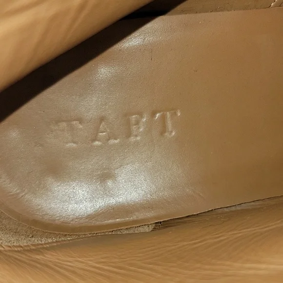 TAFT The Jack Cap Toe Boot In Grey/Oxblood Wool/Leather Men's - Picture 15 of 16